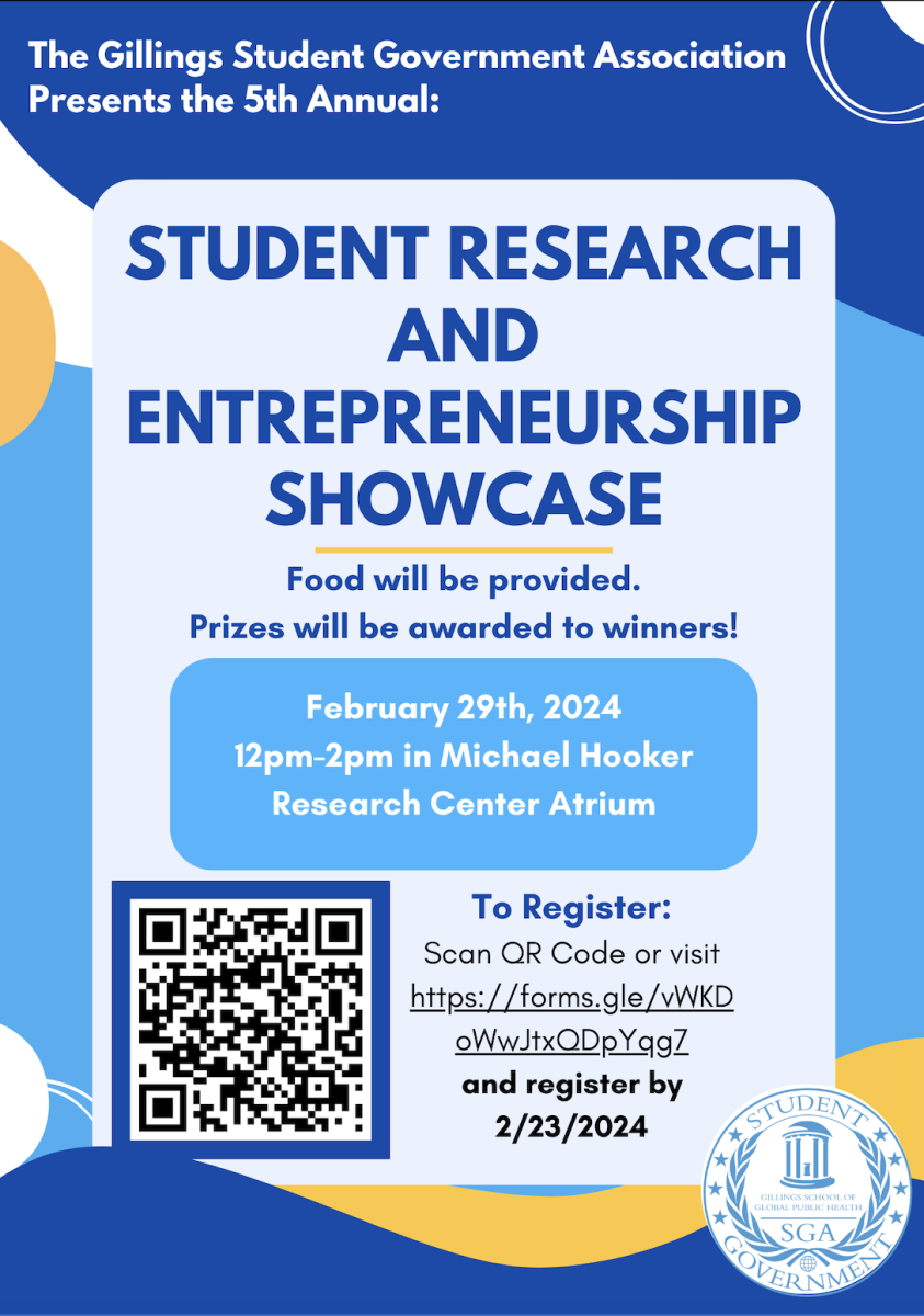 Student Research and Entrepreneurship Showcase Flier
